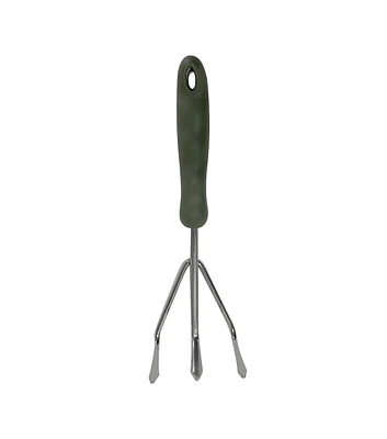 13" Spring Steel Gardening Hand Rake by Place & Time