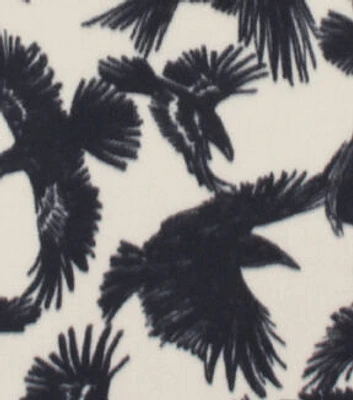 Black Crows Blizzard Fleece Fabric