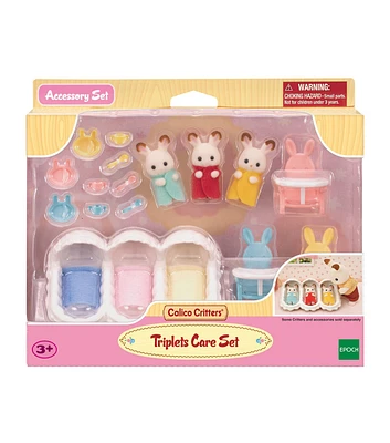 Calico Critters 19ct Triplets Care Accessory Set