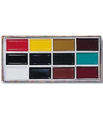 Yasutomo Asian Watercolor Set 12 Colors