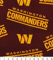 Fabric Traditions NFL Washington Commanders Logo Fleece Fabric