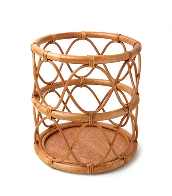 9" Rattan Basket by Place & Time