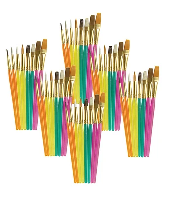 Creativity Street 48ct Acrylic Paint Brushes