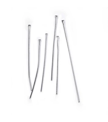 160pk Silver Thin Metal Head Pins by hildie & jo