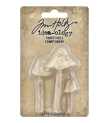 Tim Holtz Entomology 3ct Toadstools