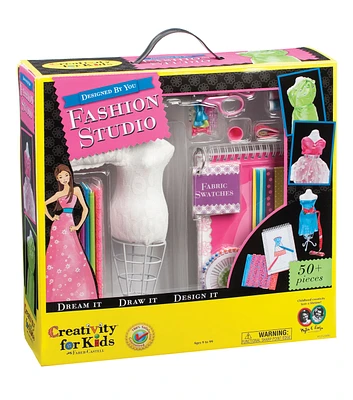 Creativity For Kids 50pc Fashion Design Studio Kit