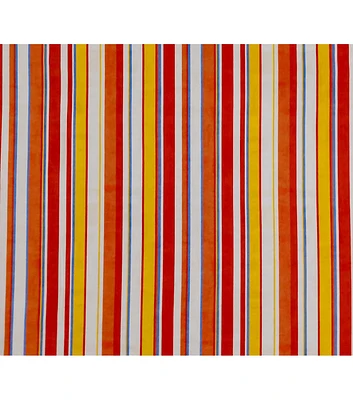 Red & Orange Stripes Super Snuggle Flannel Fabric