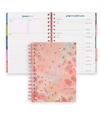 A5 Watercolor Spring Day Dated Academic Planner