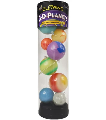 University Games 3D Glow in the Dark Planets in Tube