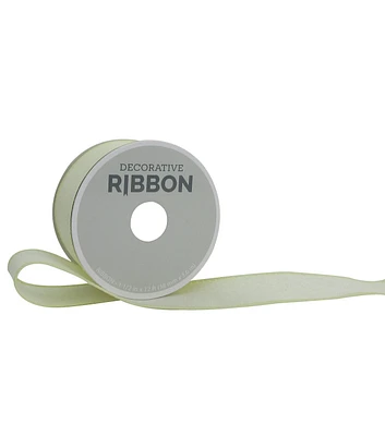 Decorative Ribbon 1.5" Solid Linen Ribbon