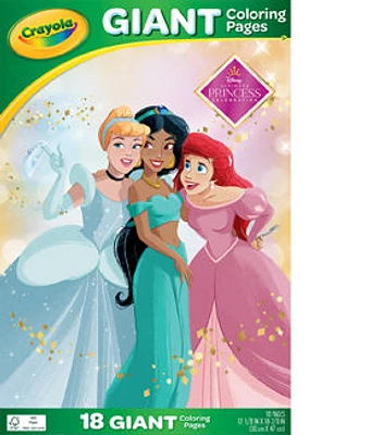 Crayola 18 Sheet Princess Giant Coloring Pages