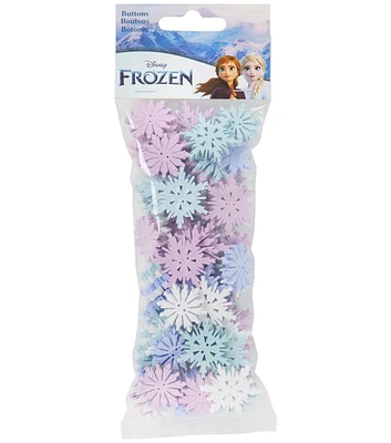 Blumenthal Lansing 2.5oz Disney Frozen Snowflake 2 Hole Buttons