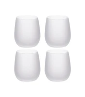 Craft Express 300ml Frosted Stemless Glass 4pk