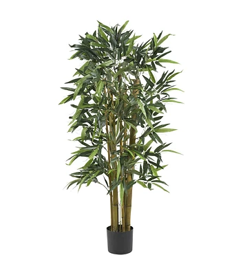 Nearly Natural 4ft. Biggy Bamboo Silk Tree