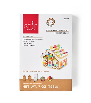 7oz Christmas Mini Gingerbread House Kit by STIR