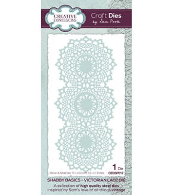 Creative Expressions Craft Dies By Sam Poole Victorian Shabby Basics