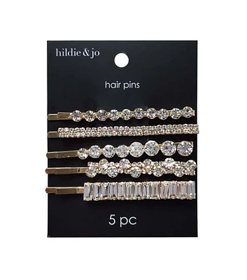 5ct Rhinestone Hair Pins by hildie & jo