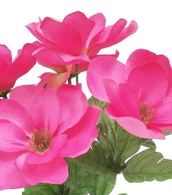 13" Spring Dark Pink Magnolia Bush by Bloom Room