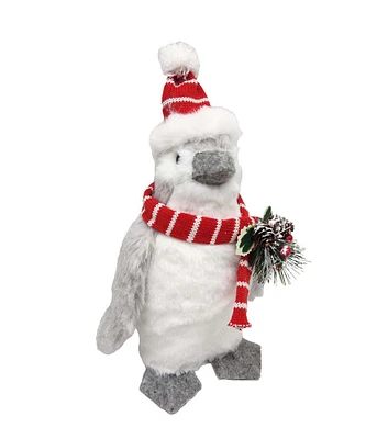 8" Christmas Penguin With Scarf by Bloom Room