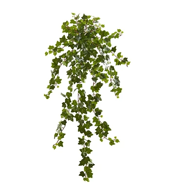 Nearly Natural 36" Curly Ivy Artificial Hanging Plant 3ct