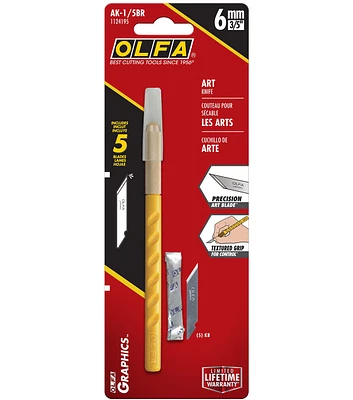 Olfa 9" Art Knife With 5 Blades