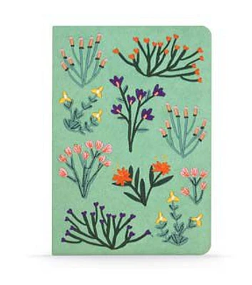 Denik 144 Sheet Petite Blooms Embroidered Journal