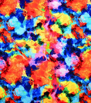 Multicolor Tonal Abstract Blender Quilt Cotton Fabric by Keepsake Calico