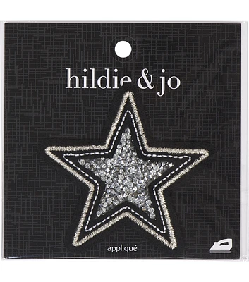 2.5" Bugle Beaded Star Iron On Patch by hildie & jo