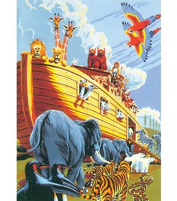 Royal Langnickel Junior Small Paint By Number Kit Noah's Ark