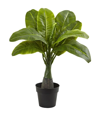 Nearly Natural 16" Mini Banana Artificial Plant