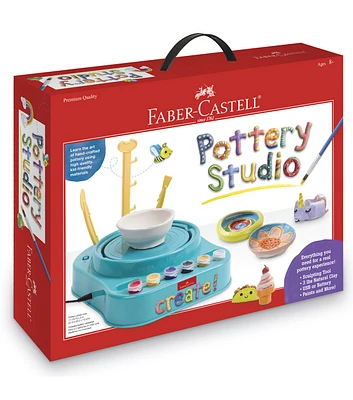 Faber-Castell Pottery Studio Wheel & Clay Kit