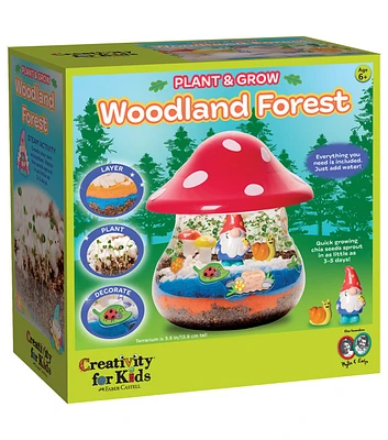 Creativity For Kids 5.5" x 5" Woodland Forest Plant & Grow Kit