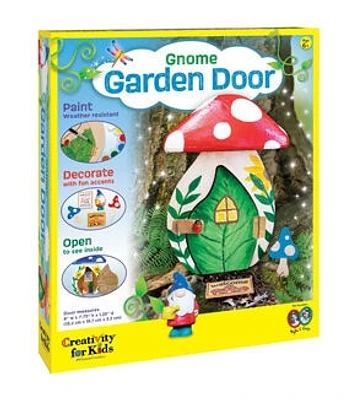 Creativity For Kids 10" Gnome Garden Door Art Kit