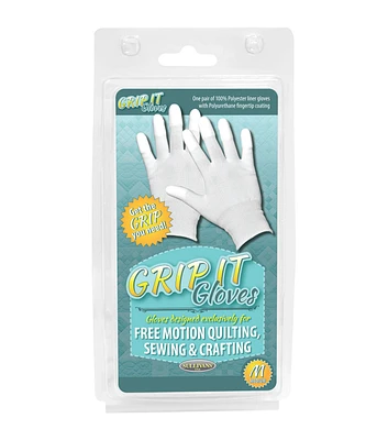 Sullivans Grip Gloves For Free Motion Quilting Medium