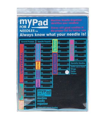 myPad For Needles Machine Needle Organizer