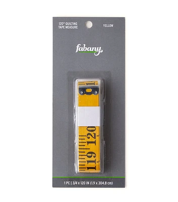 3/4" 'x 120" Yellow Sewing Tape Measure by Fabany