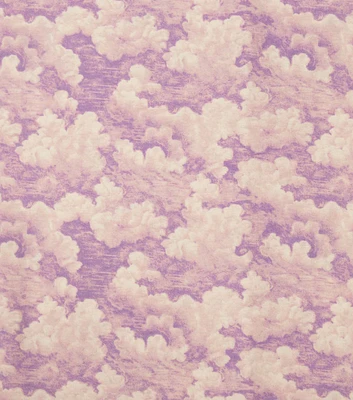 108" Wide Pink Cloud Blender Flannel Fabric