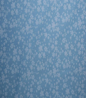 Light Blue Ditsy Floral by Quilt Cotton Fabric by Quilter's Showcase