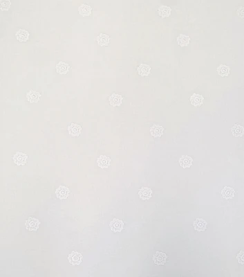 White Smocked Eyelet Cotton Fabric