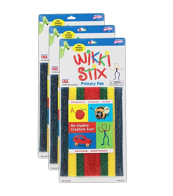 Wikki Stix 8" Primary Pipe Cleaners 144ct