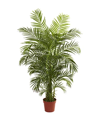 Nearly Natural 4.5ft. Areca Palm UV Resistant (Indoor/Outdoor)