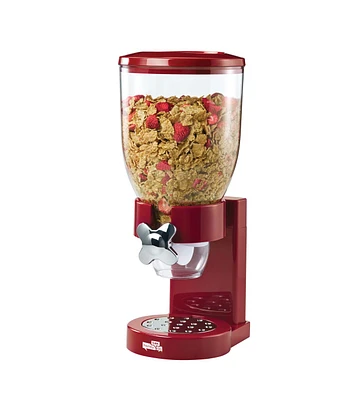 Honey Can Do 17.5oz Red Cereal Dispenser With Portion Control