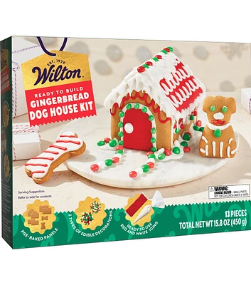 Wilton 13pc Christmas Gingerbread Dog House