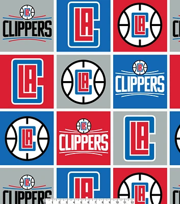 Los Angeles Clippers Fleece Fabric Block