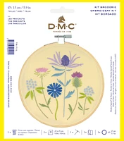 DMC 6" Flowers Embroidery Kit