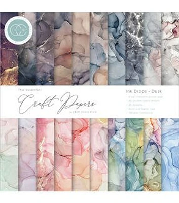 Craft Consortium 40 Sheet 6" x 6" Dusk Double Sided Paper Pack