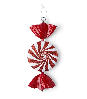 15" Christmas Peppermint Candy Oversized Ornament by Place & Time