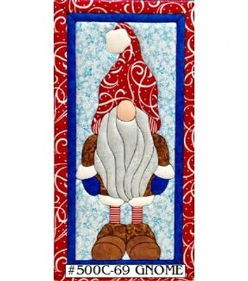 Quilt-Magic No Sew Wall Hanging Kit-Gnome