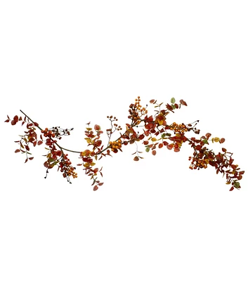 Northlight 5' Berry & Leaves Fall Harvest Artificial Garland