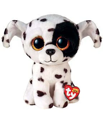 Ty Inc 8" Beanie Boos Luther the Spotted Dog Plush Toy